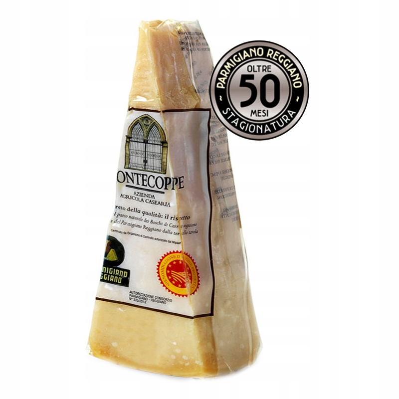 Levně Parmazán Parmigiano Reggiano 54 měsíců 354 gr. -Caseificio Montecoppe