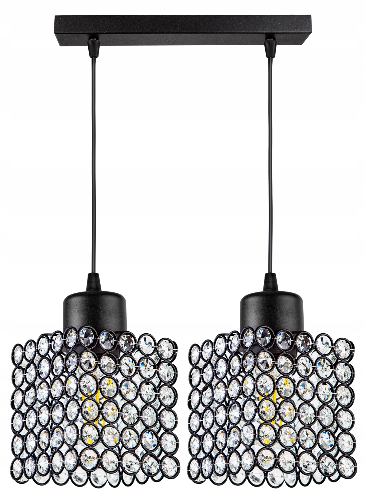 

Lampa Wisząca Sufitowa Żyrandol Plafon Kryształki