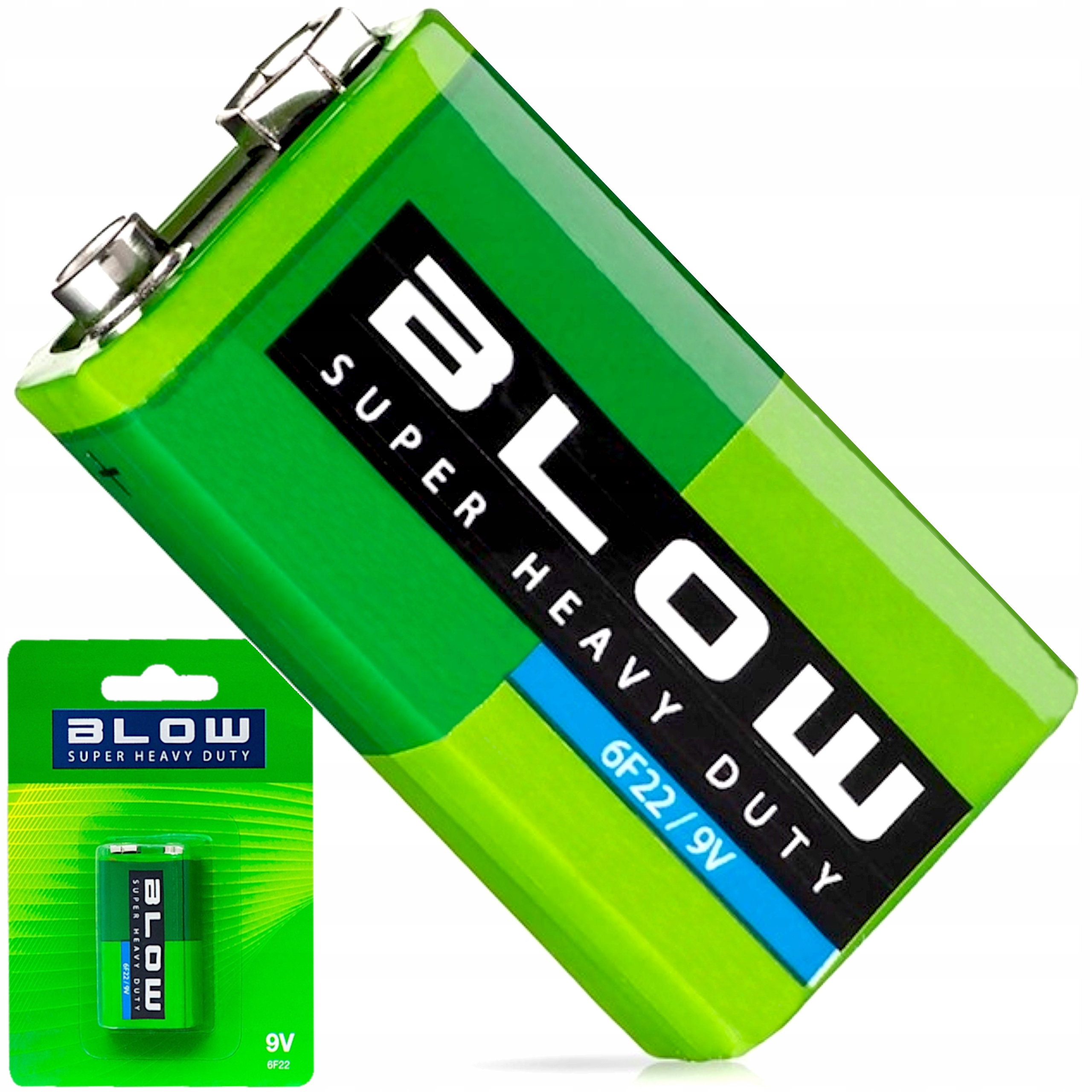 

Bateria Blow heavy duty 9V 6F22 blister
