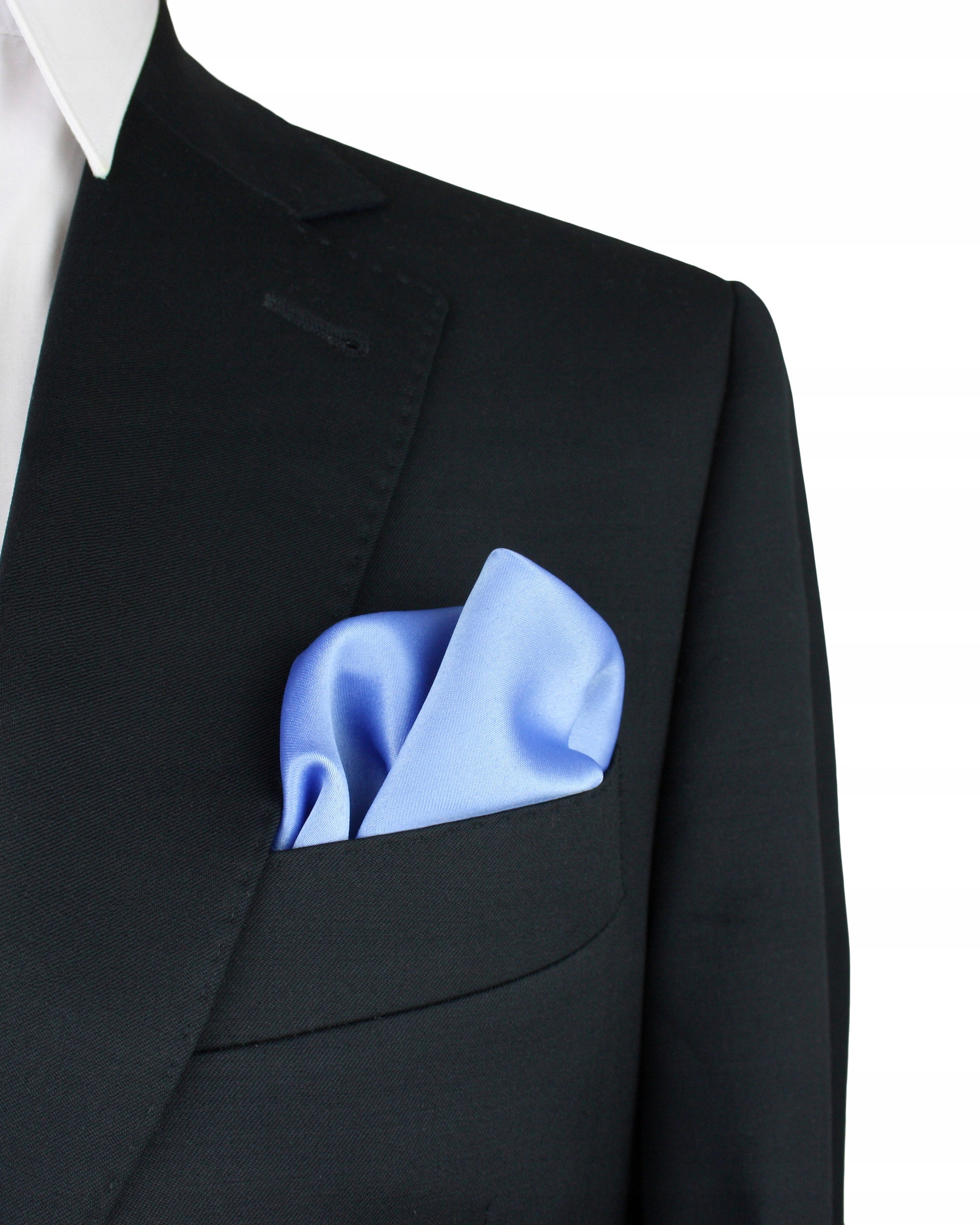 

Błękitna Poszetka Chusteczka Wypustka Do Marynarki