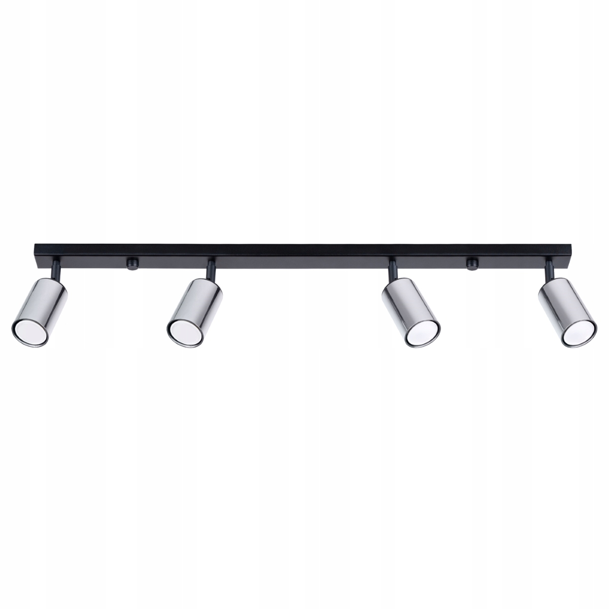 Stropné Svietidlo Winx 4L čierny/chrómový