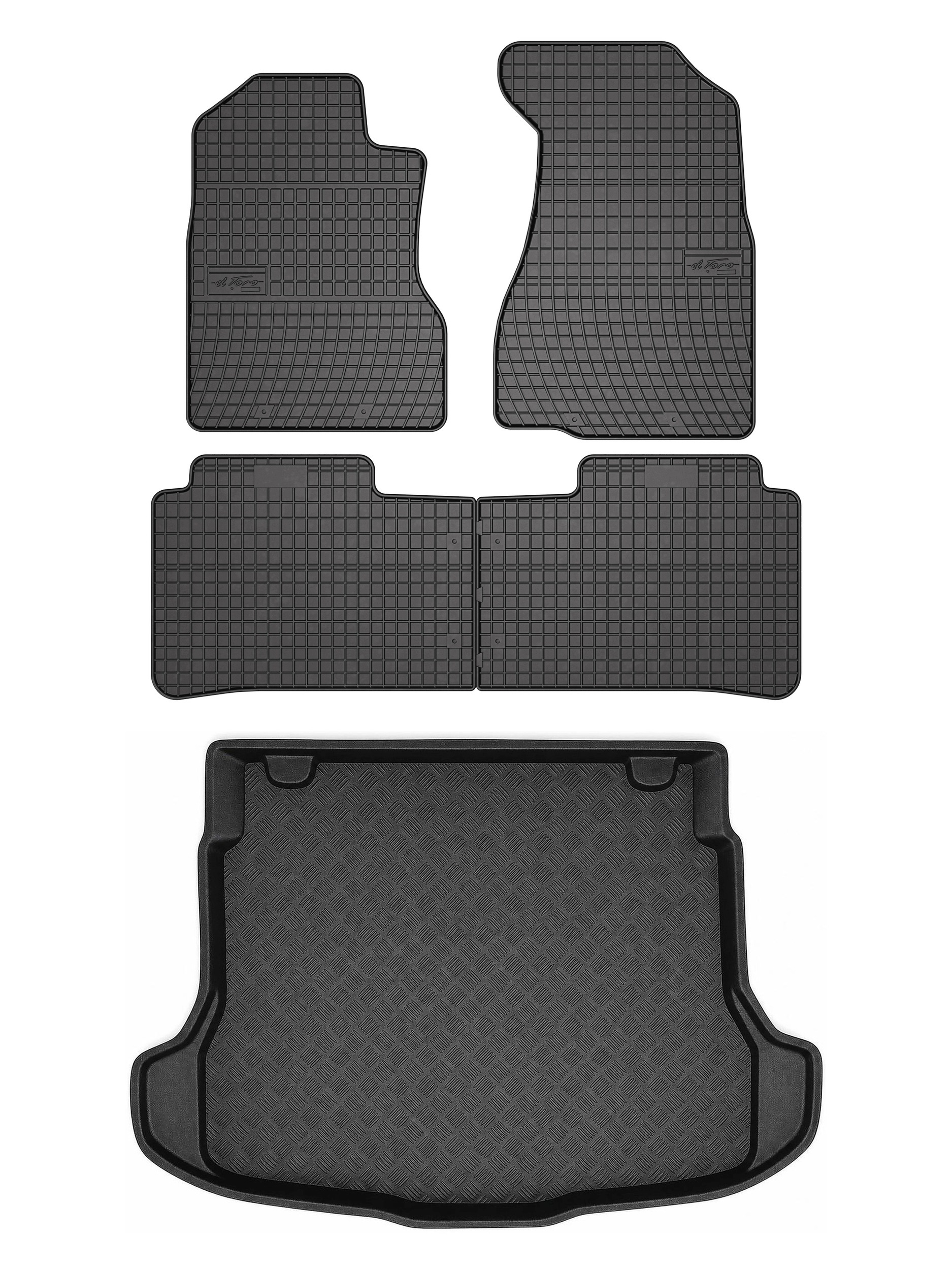 Gumové rohože SolidPRO rohož batožinového priestoru pre: Honda Cr-v III 2006-2011