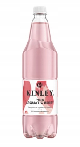 Levně Kinley Pink Aromatic Berry Sycený nápoj 12 x 1 l [kauce]