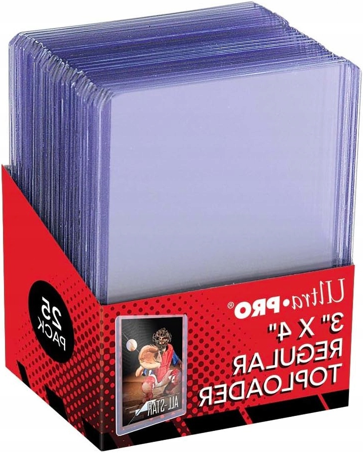 OSŁONKI NA KARTY 3X4 PRZEZROCZYSTE REGULAR CT25