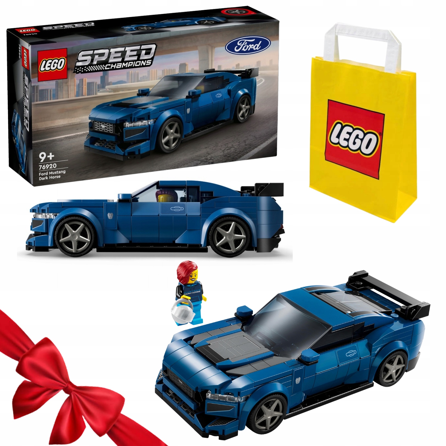 Zestaw Klocków Lego Speed Champions 76920 Sportowy Ford Mustang Dark Horse