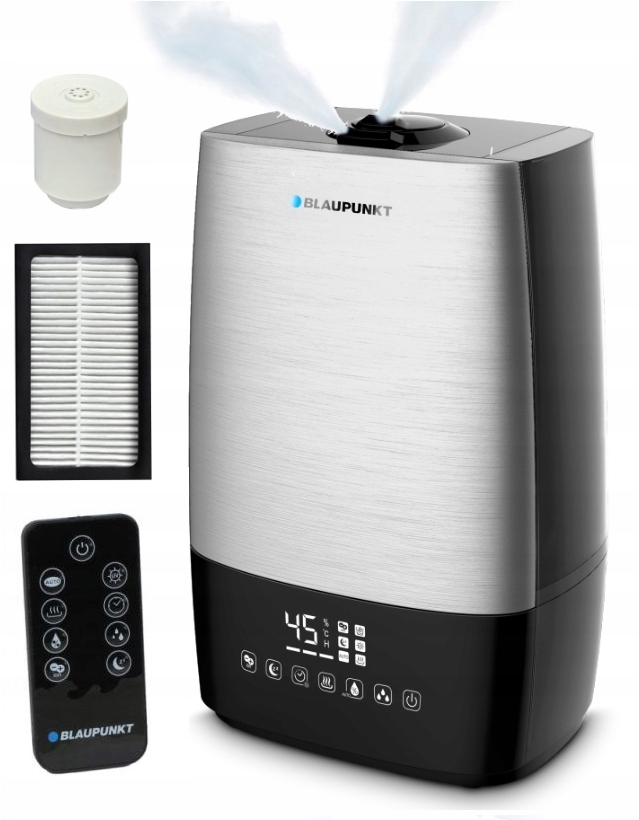 Zvlhčovač vzduchu Blaupunkt AHS801 Hepa Uv ionizácia 5L 400 ml/h