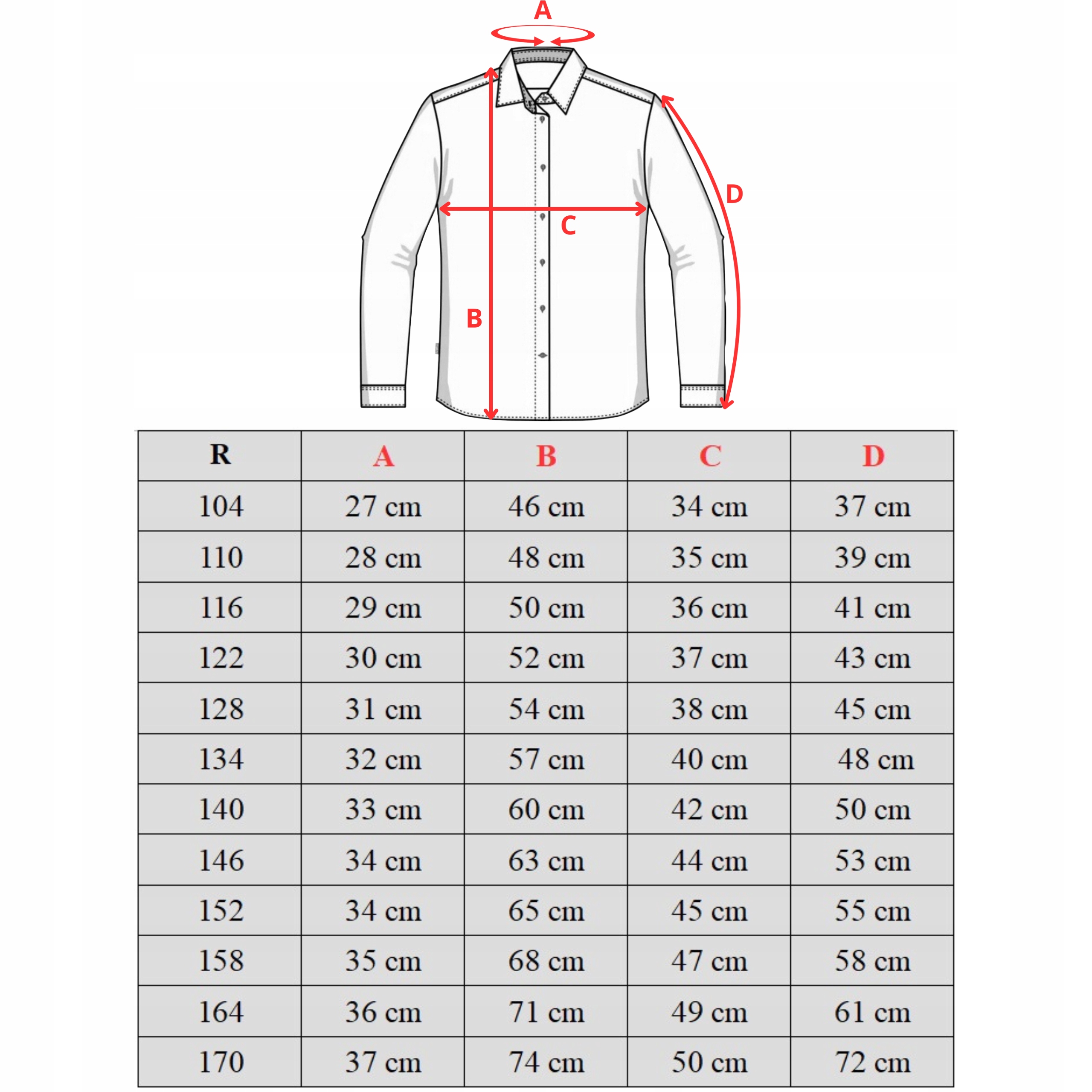 ELEGANCKA BIAŁA KOSZULA CHŁOPIĘCA Wizytowa Gładka Z Długim rękawem 158 Rękaw długi rękaw