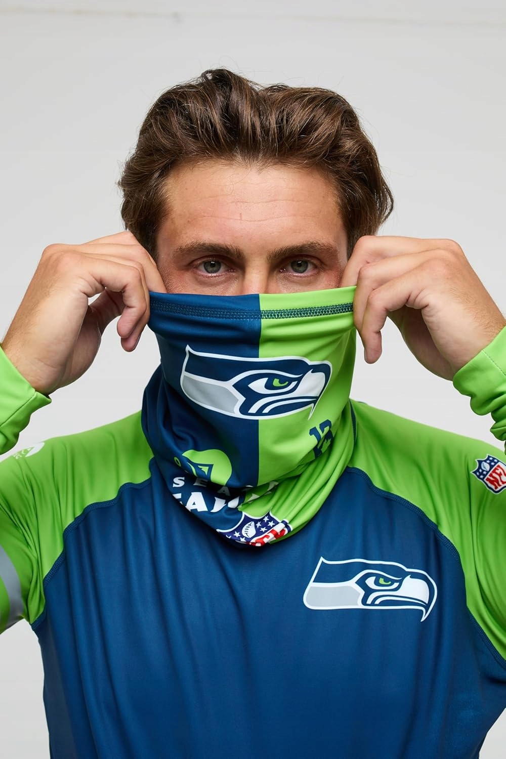 komin, ocieplacz, Oosc Seattle Seahawks Nfl Neckwarmer