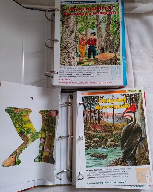 EDITIONS ATLAS segregator przyroda zwierzęta Wydawnictwo Editions Atlas