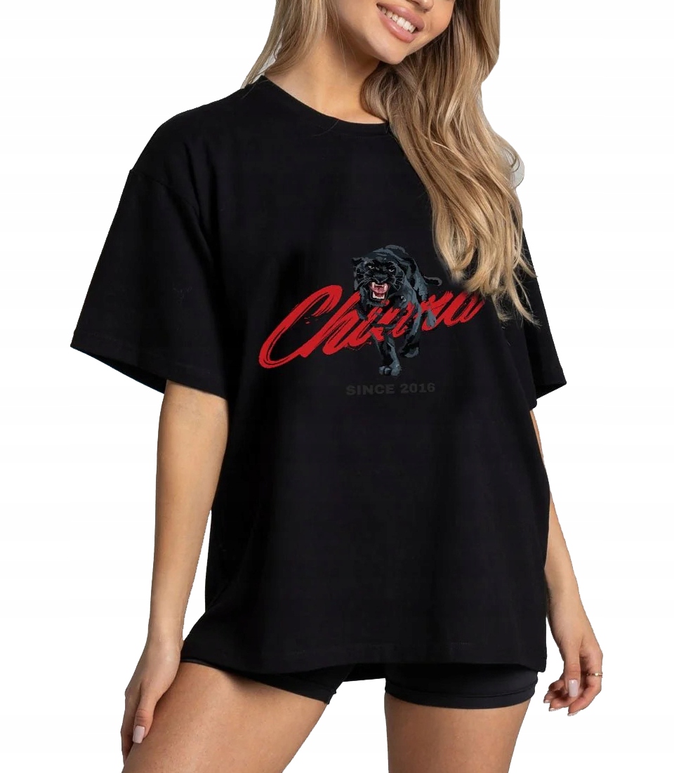 Chiara Wear oversize tričko Puma černé Xs/s