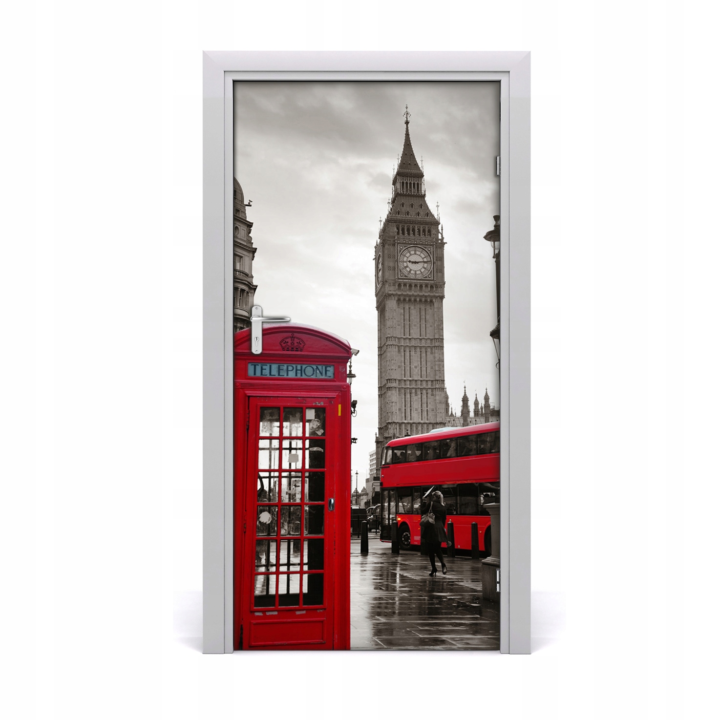 

Fototapeta samoprzylepna na drzwi Big Ben Londyn