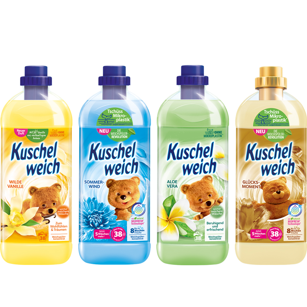 

Kuschelweich Zestaw MIX Płynów Do Płukania De