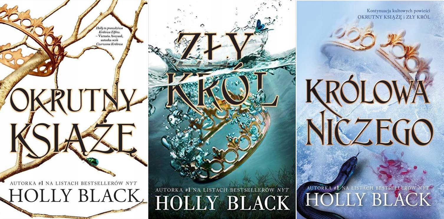 

Pakiet Okrutny książę 1-3 Król Królowa Holly Black