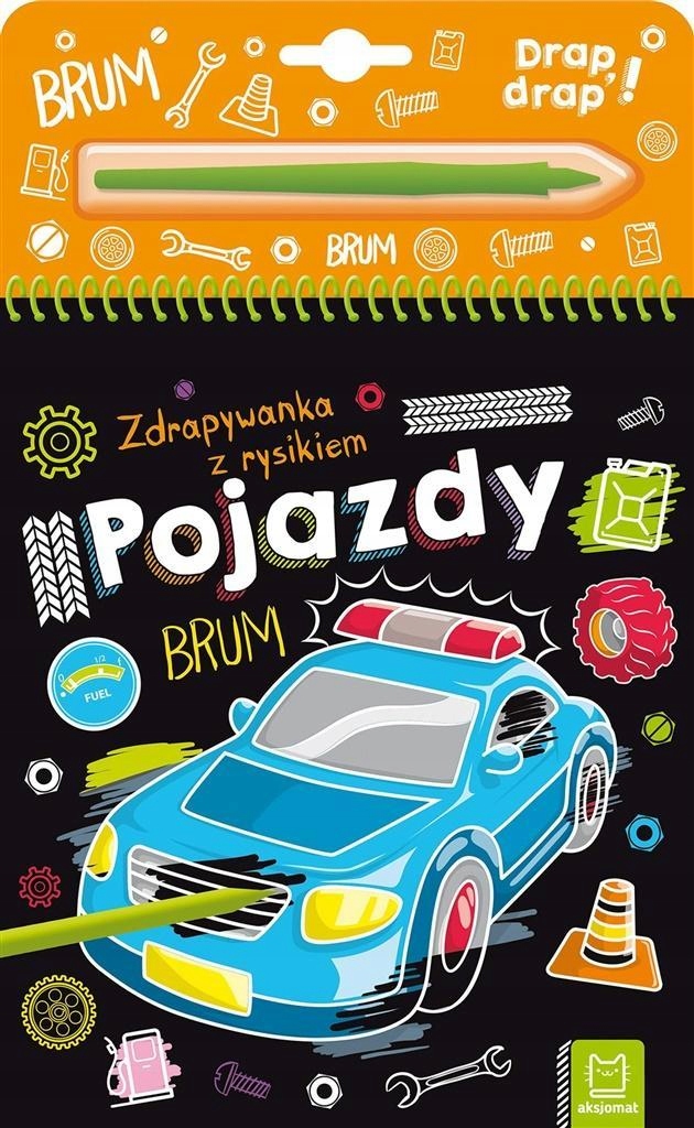 

Pojazdy. Zdrapywanka Z Rysikiem, Anna Podgórska