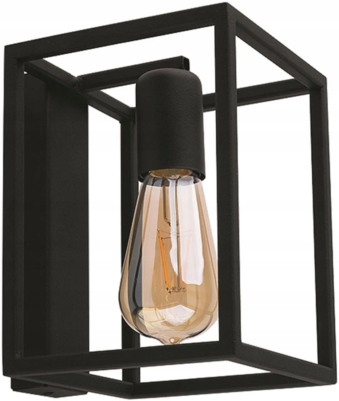 Nowodvorski Crate Nástenná lampa čierna Led oceľ 60W E27