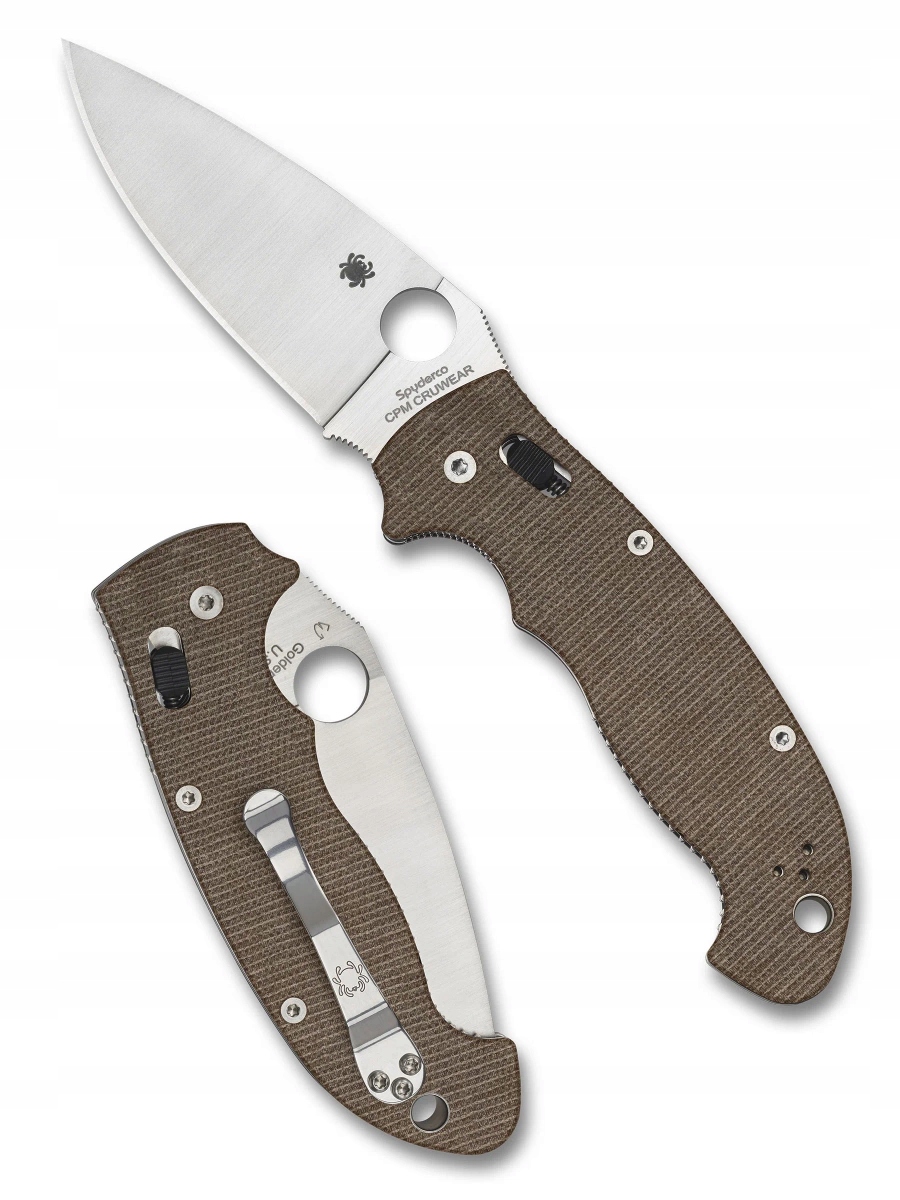 Zavírací Nůž Spyderco Manix 2 XL Micarta Cpm Cru-Wear Edc od Erica Glessera