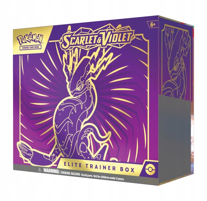 Zestaw kart Pokemon TCG: S&V - Base Set - Miraidon Elite Trainer Box