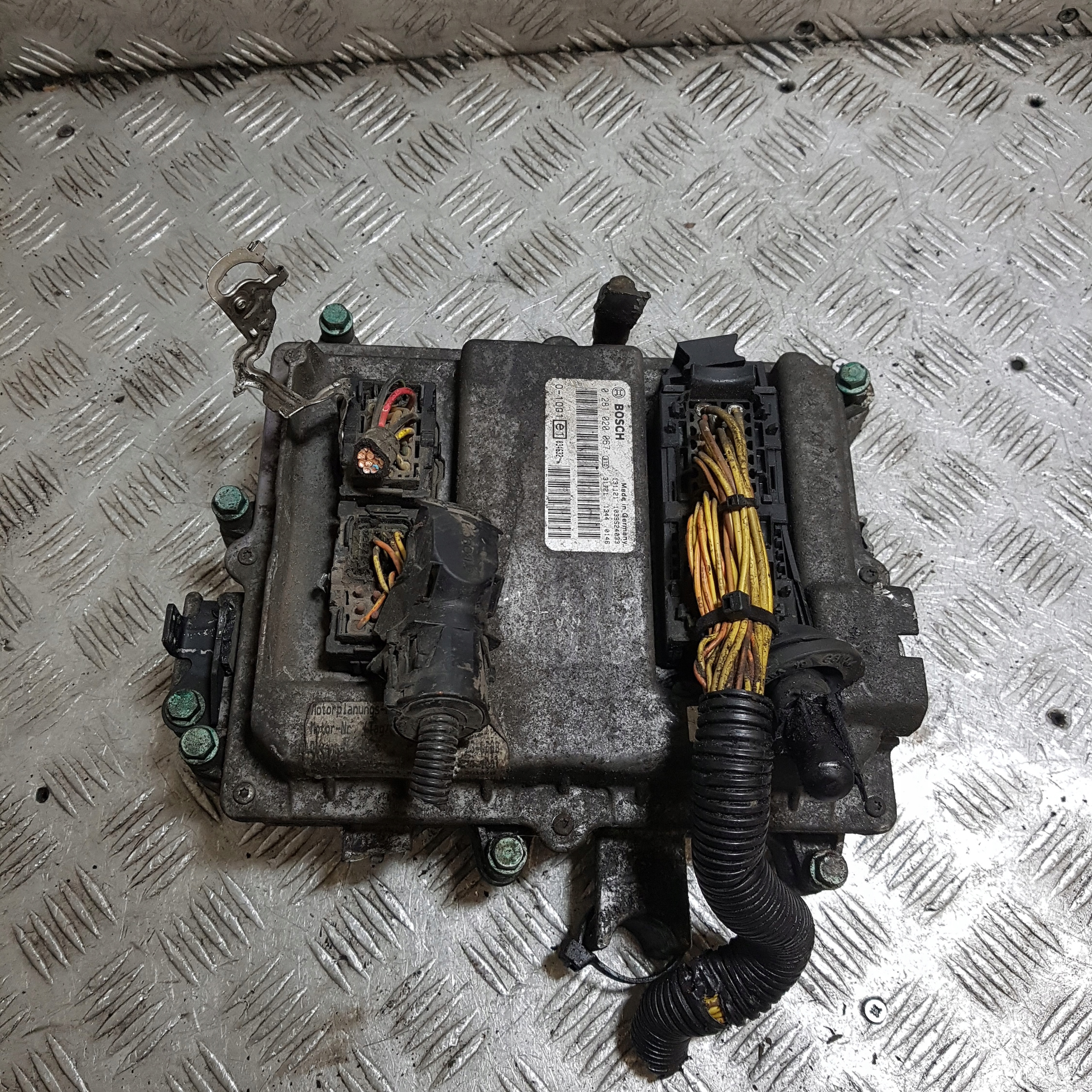 computer of the engine control unit MAN TGS 0281020067 10.0 D