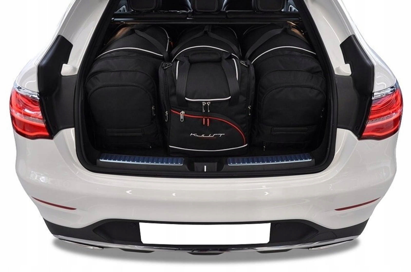 J&j Automotive Sada 4ks cestovných tašiek Aero pre Mercedes-benz Glc Coupe