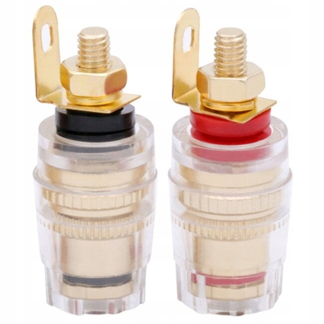 

Gniazdo głośnikowe bananowe 33mm M4 Nakamichi 2szt