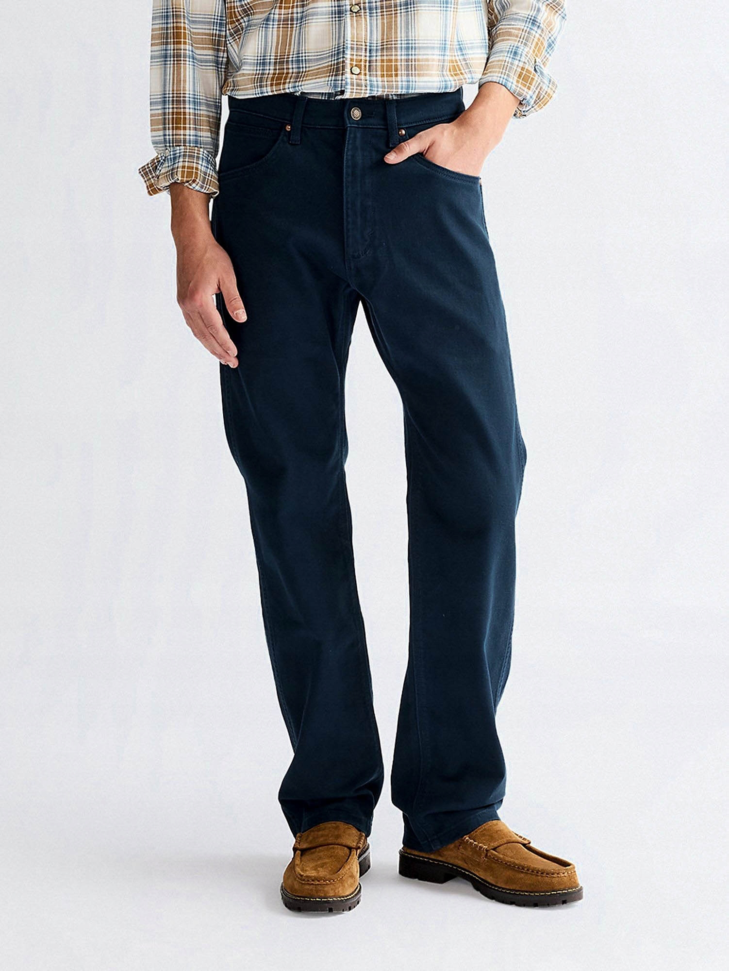 Pánské džíny Wrangler Peak Comfort W32 L34 Dark Sapphire 112378916 Rovné