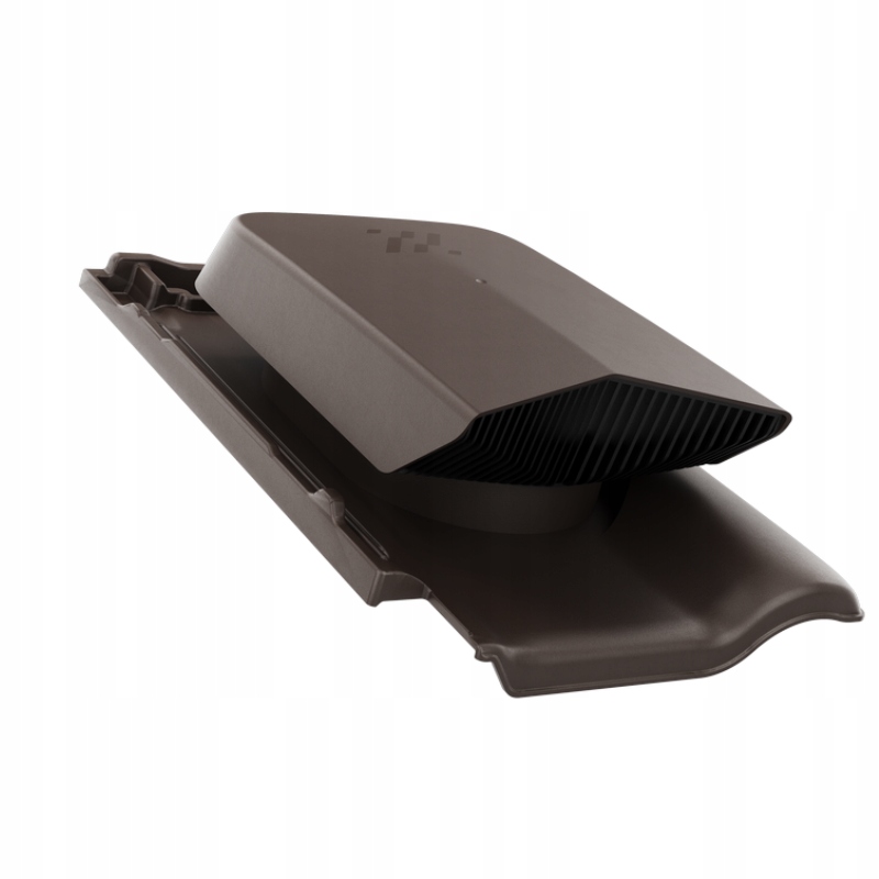 Ventilační střešní ventilátor Roben Piemont Hnědý