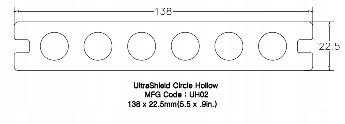 Deska Kompozytowa NewTechWood Ultrashield PRÓBKI Sposób montażu Na legarach