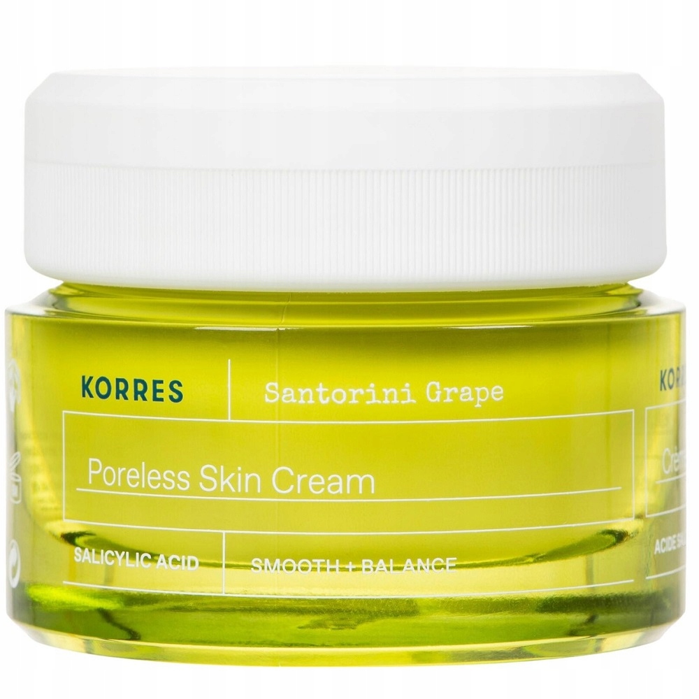 Vysoce kvalitní Krém Santorini Grape pro zjemnění pórů 40ml Korres na obličej