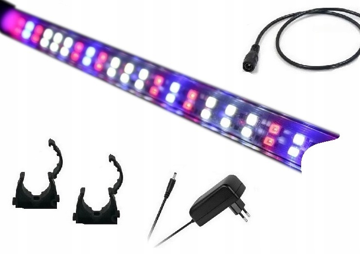 Lampa Do Akwarium Tuba Led 50 CM 3W2R1B
