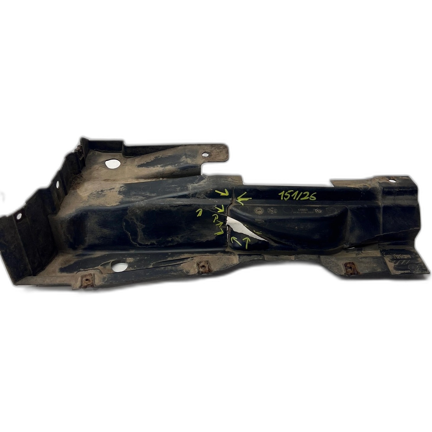 blende abdeckung unterfahrschutz heck AUDI Q3 8U0825213D 151/26