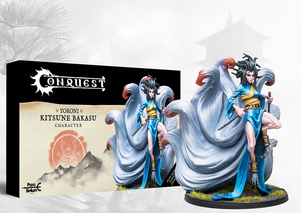 Conquest Kitsune Bakasu figurka do gry bitewnej