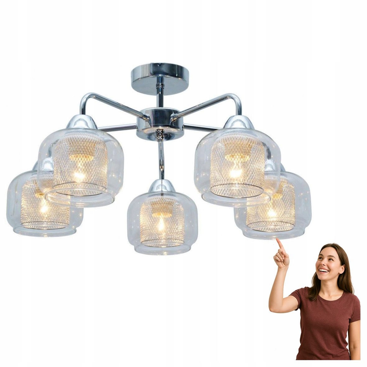 Stropná lampa Ray 35-67104 Candellux
