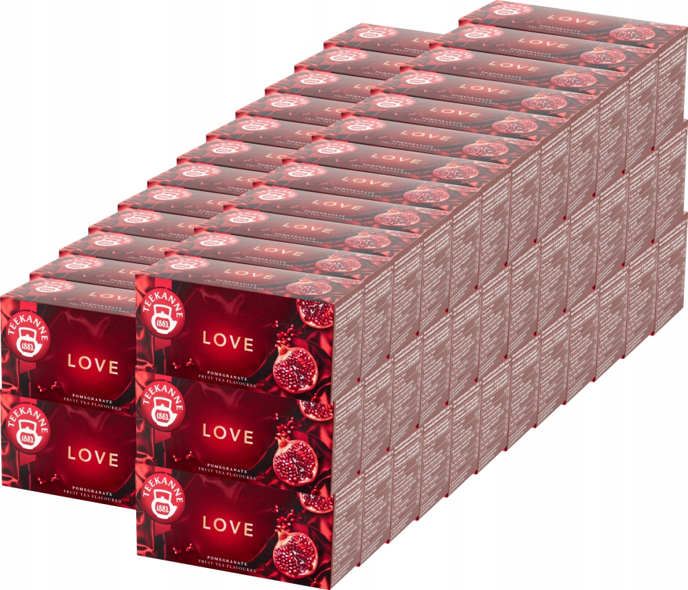 Herbata Teekanne Love owocowa 20 torebek x60