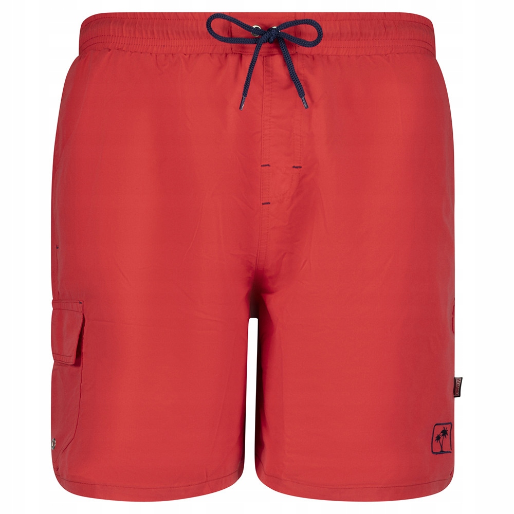 Adamo plavky pánské 141230 nadměrná velikost 3XL červená