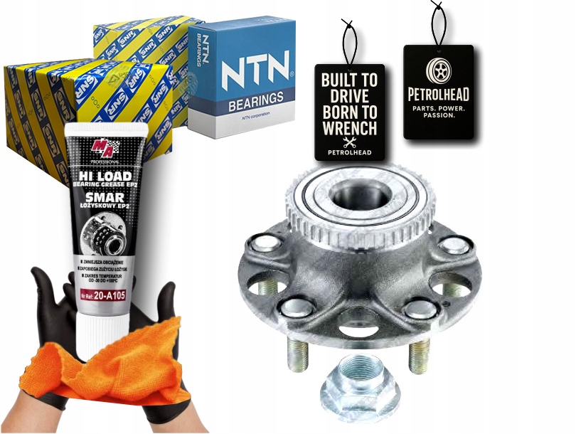 Sada Ložiska Kola S Nábojem Honda CIVIC IX CIVIC #Petrolhead Pro+ Kit7