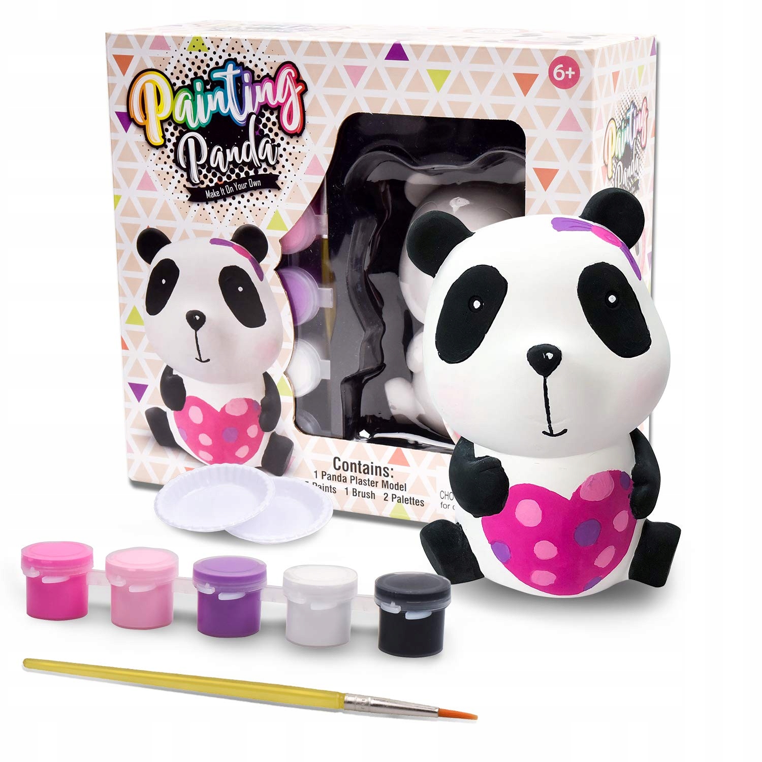

Zestaw Prezentowy Kreatywny Panda Do Malowania Lol