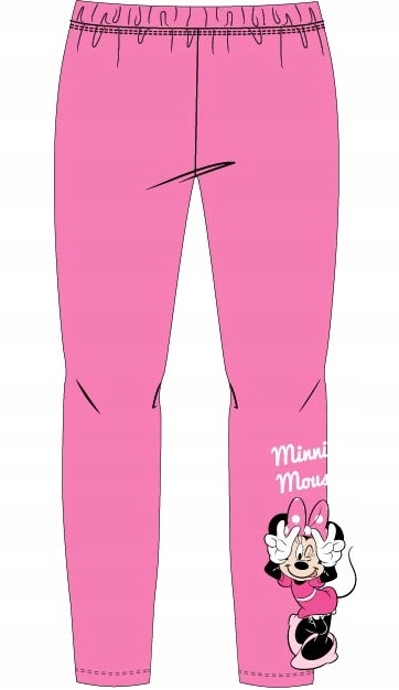 

Legginsy Dziewczęce Myszka Minnie 134 Różowe