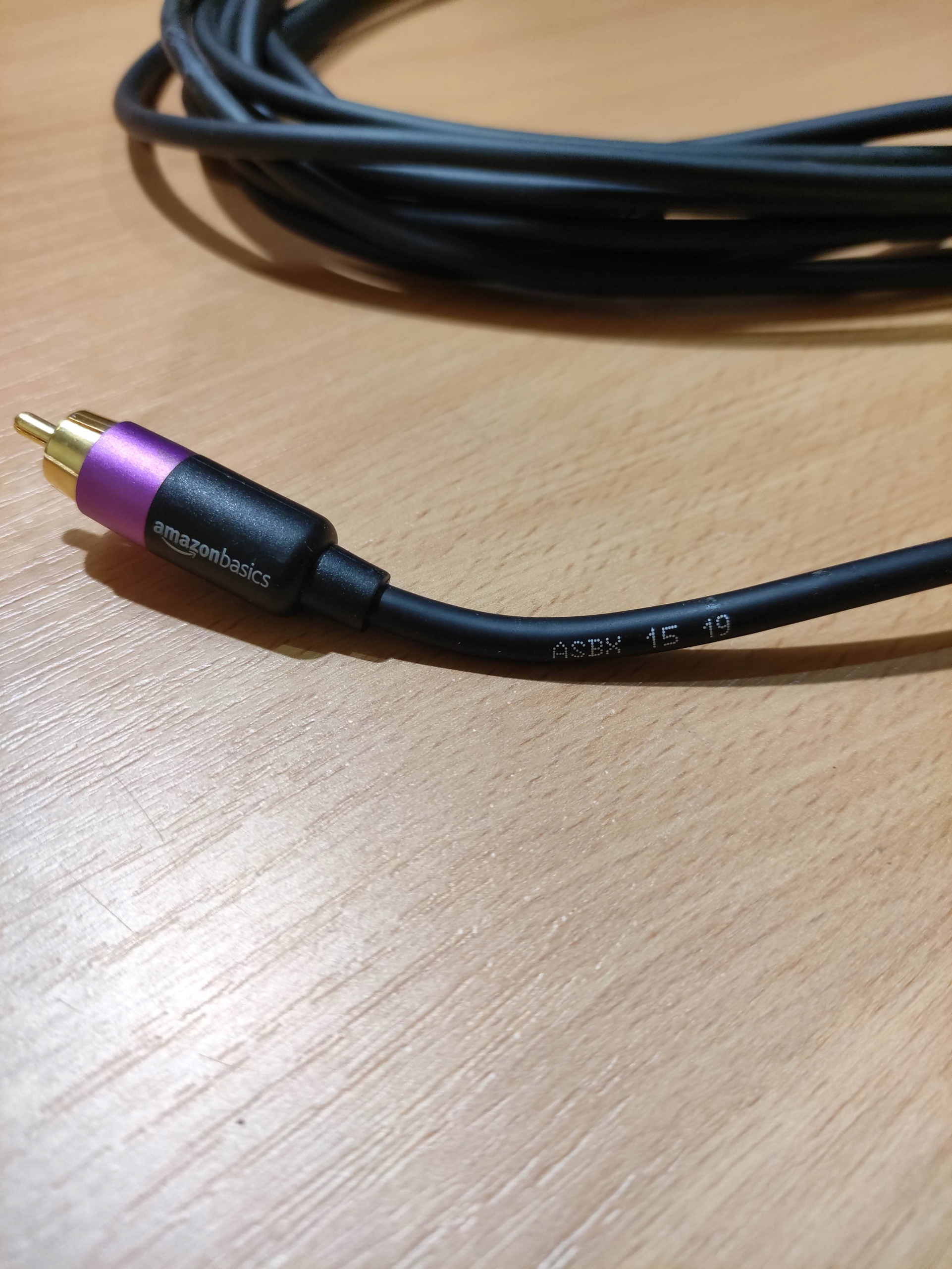 Kabel do subwooferów Amazon PBH-19090 standardowy (RCA - RCA) 7,6 m EAN (GTIN) 841710132250