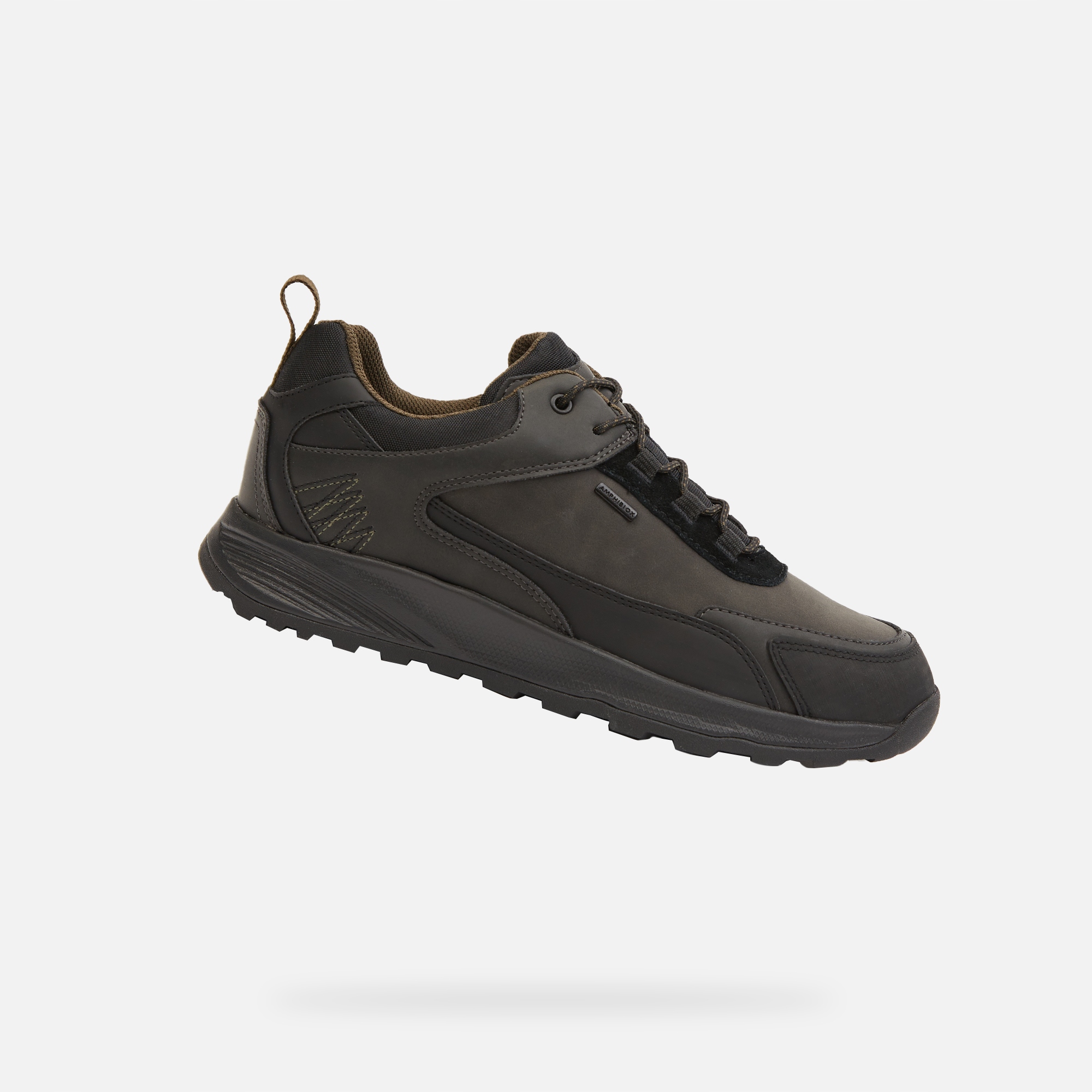 Tmavě hnědé pánské tenisky Geox Terrestre B Abx vel. 45