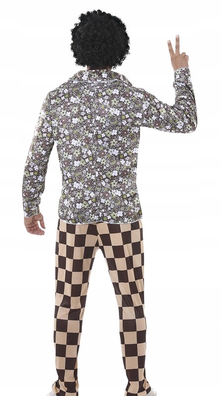 Kostým Disco Mřížka Převlek Prl Kostým Retro Roky 80 XL