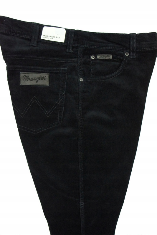 

Wrangler Texas Slim Sztruks W34 L34 Drobny prążek