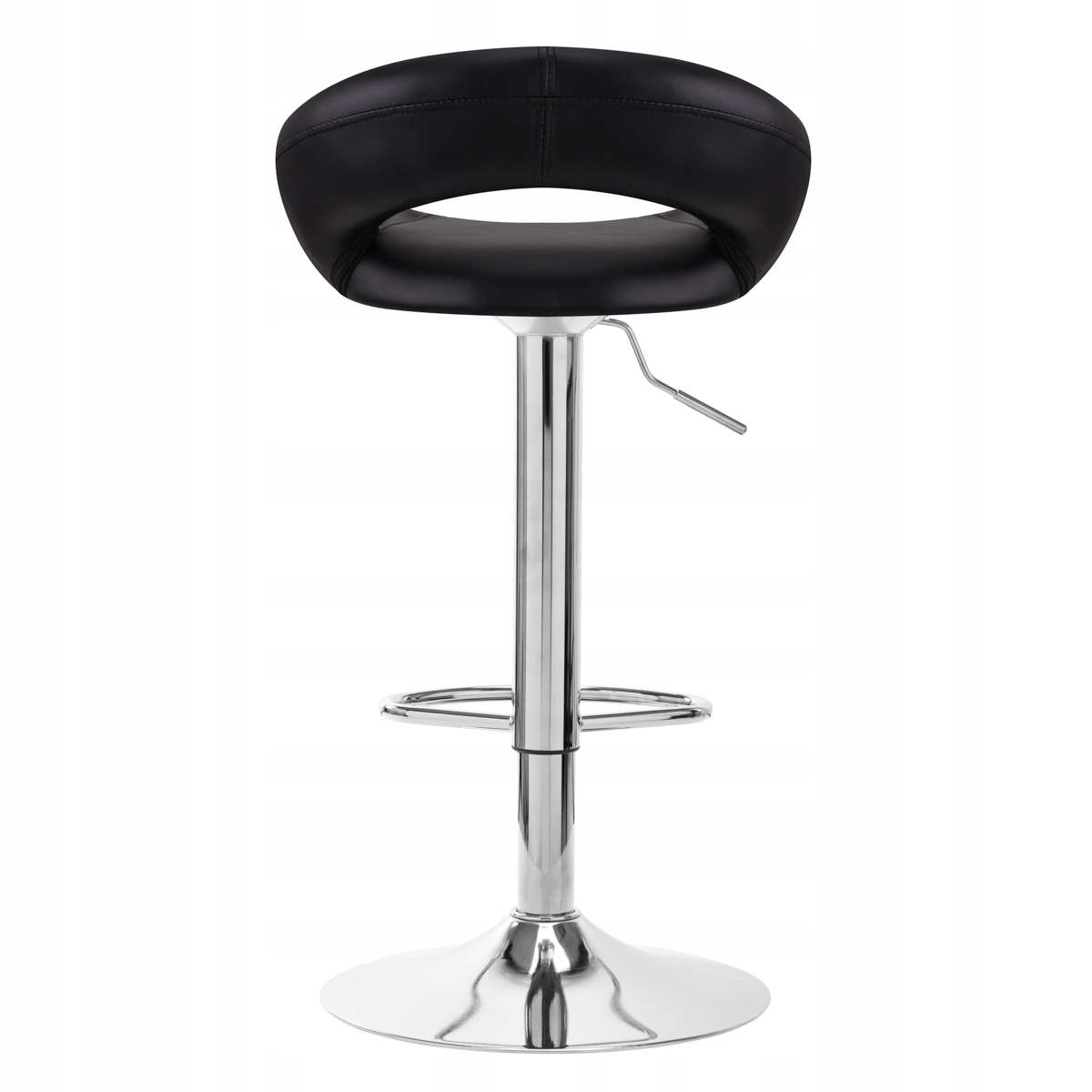 4Rico Hoker barowy QS-B10 czarny Wysokość mebla 123 cm