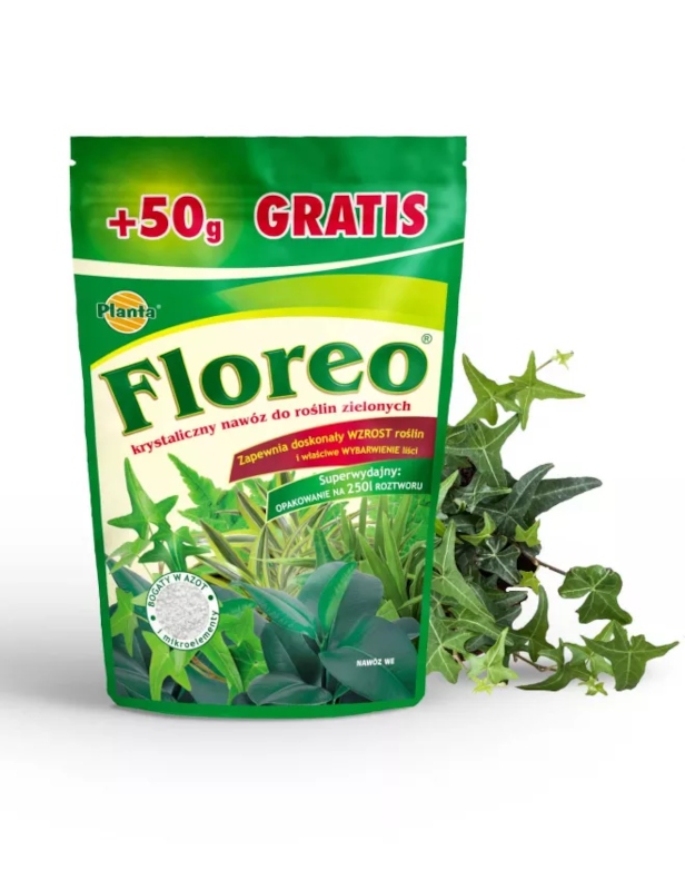 

Floreo do Roślin Zielonych 250g Wzrost Wybarwienie