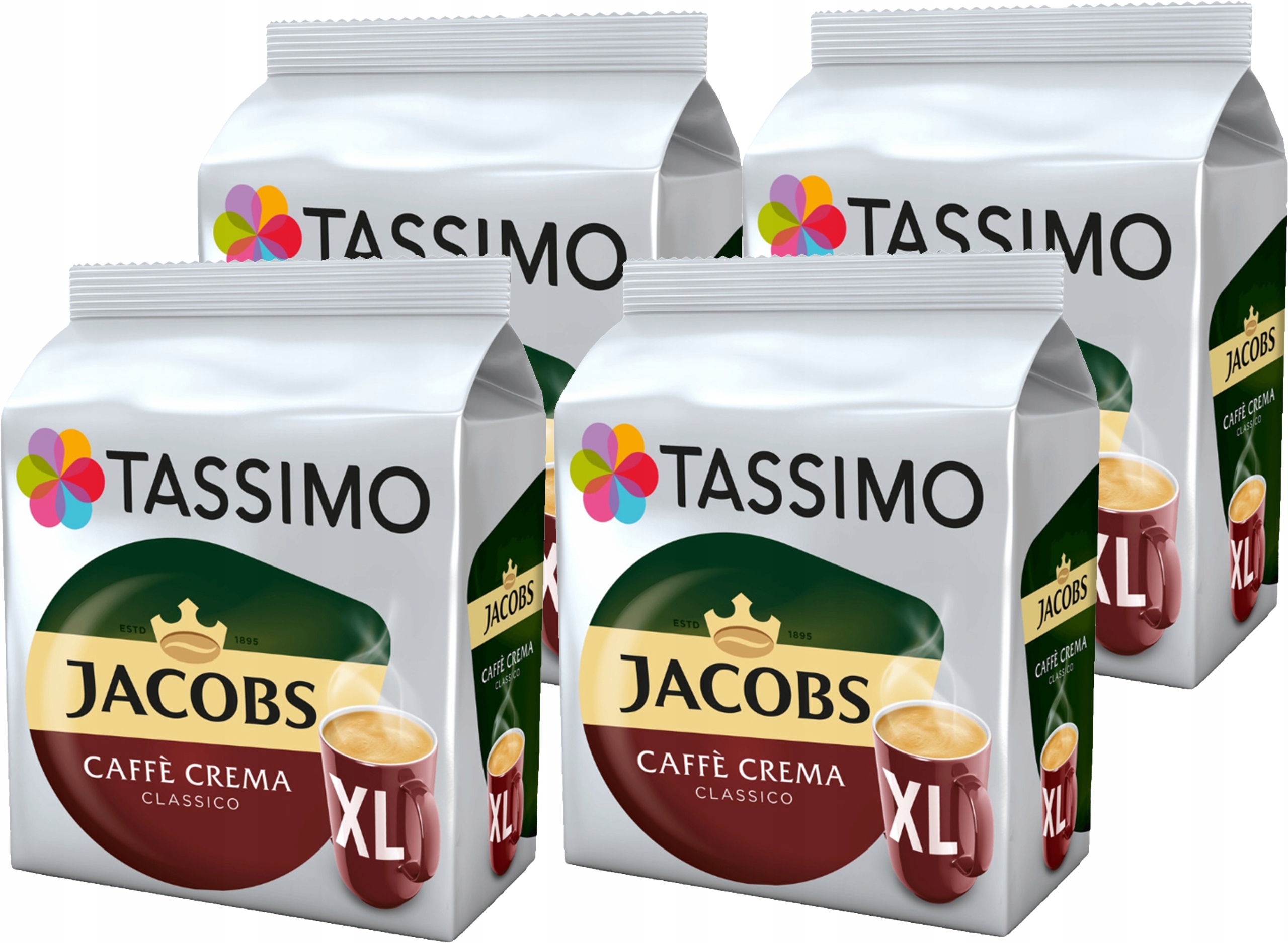Kapsułki kawa Tassimo Caffe Crema Classico XL 4 x 16 sztuk