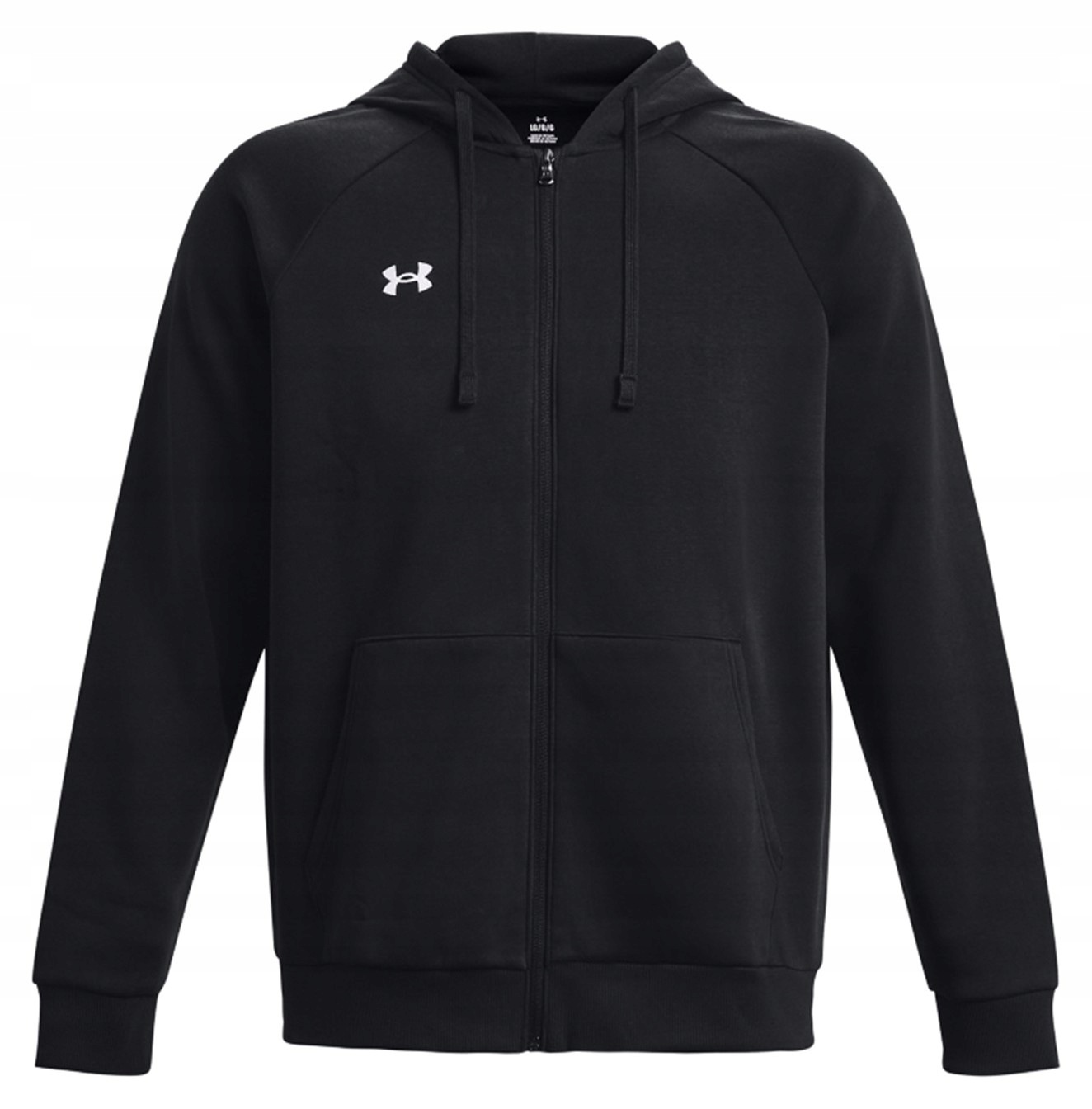 Mikina Under Armour Rival Fleece Fz Hoodie černá 1379767 001 vel. XL