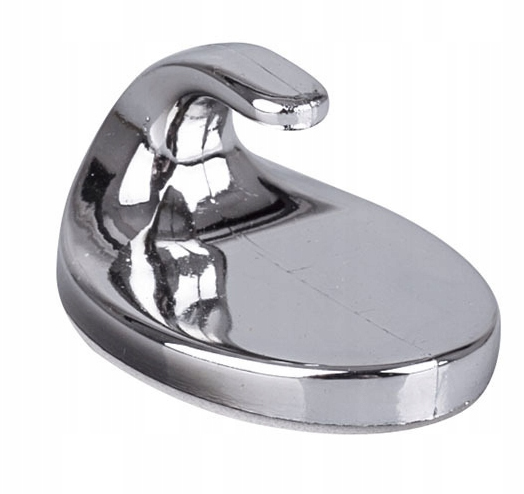 

Haczyk na klej srebrny, chrom 5cm/3cm