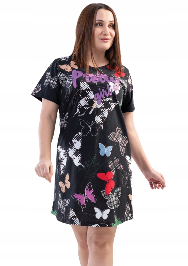 

Koszula Nocna Vienetta plus Size bawełna 3XL 52 54