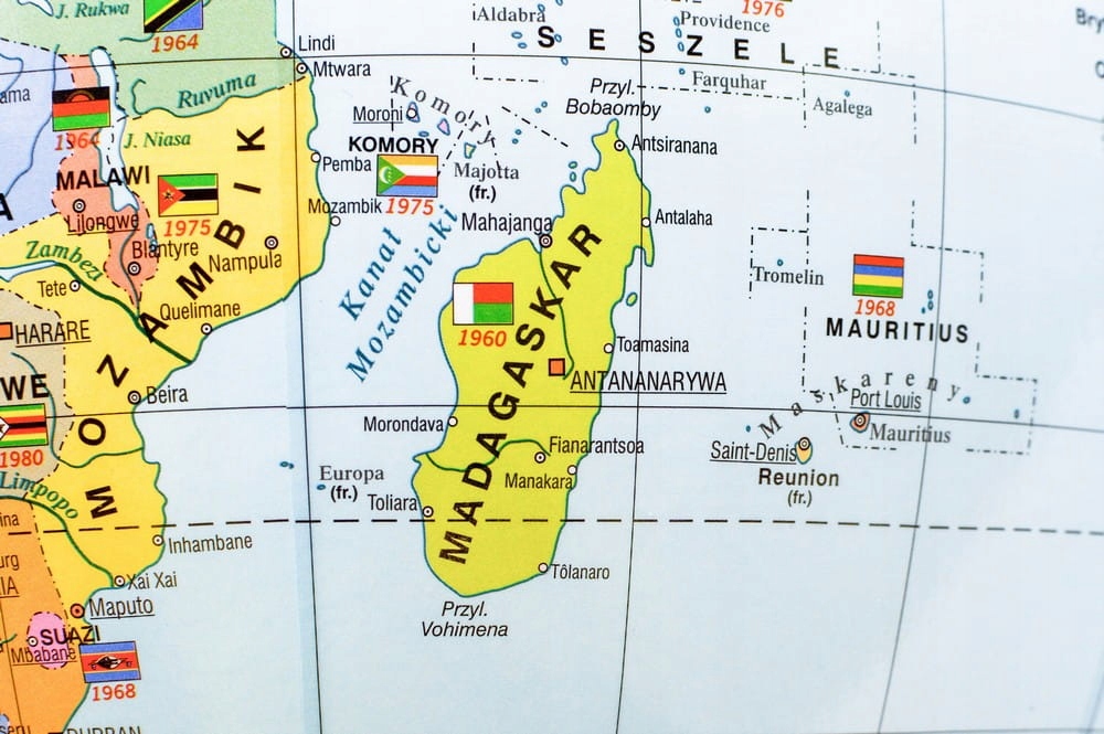 GLOBUS POLITYCZNY XXL 42 CM PODŁOGOWY WYSOKA NOGA Średnica 42 cm