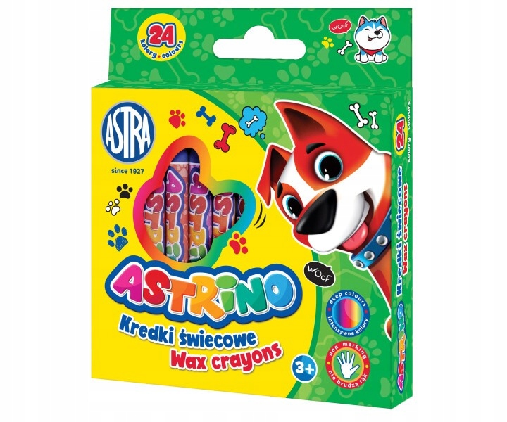 

Kredki świecowe 24 Astrino 8358