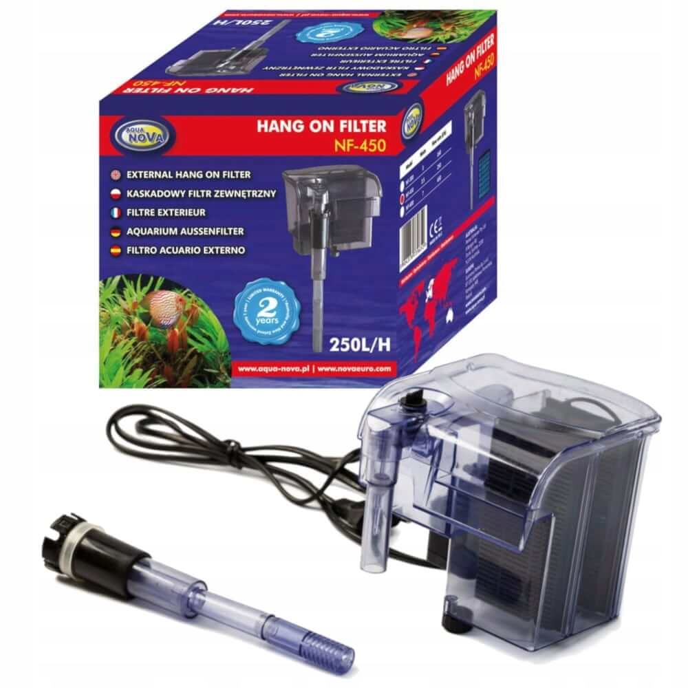 

Aqua Nova Filtr Kaskadowy NF-450 Skimmer do 100L
